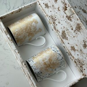 Dior Star box with two porcelain mugs
